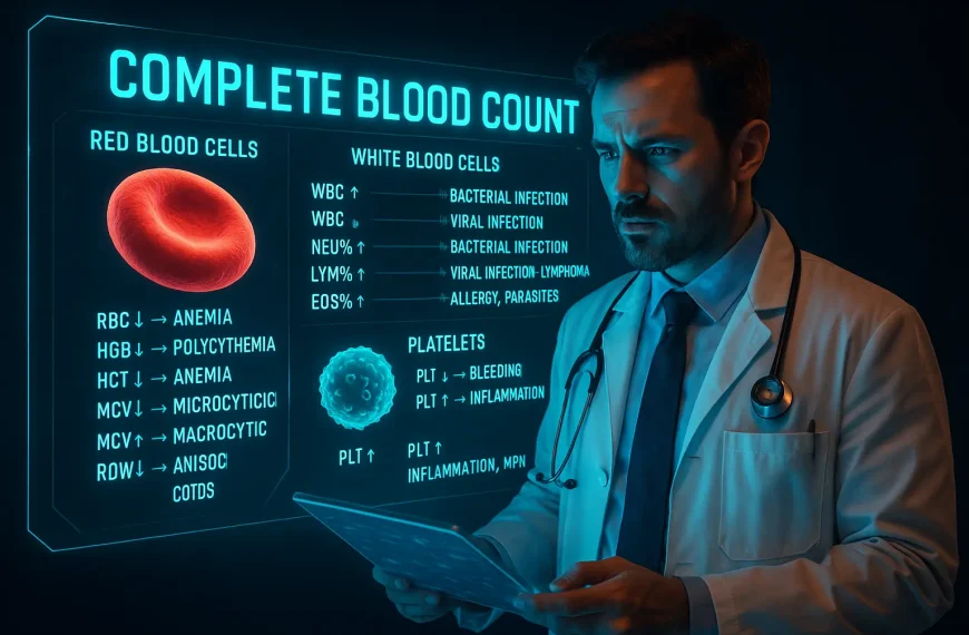 تَعلم قراءة تحليل الدم الكامل CBC؛ مقال شامل، كامل ومختصر